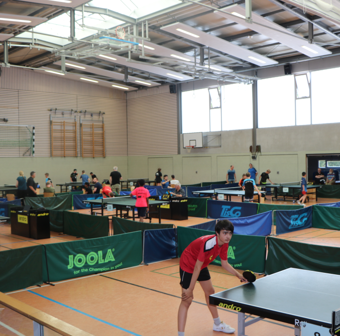 Tischtennis: NRW- Ranglisten- Turnier in Wadersloh